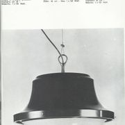Sergio Mazza 'Tau' pendant for Artemide, Italy, 1960s