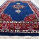 Vintage Persian Kerman rug handmade wool 94cm x 158cm - 1960s (1C1203)