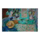 Yvonne Cheffer Delouis: Still life with hat, original signed lithograph