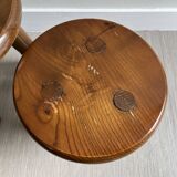 Wooden tripod stools