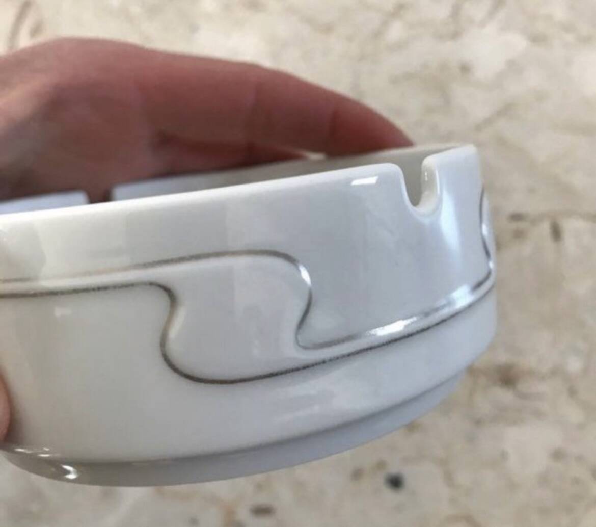Rosenthal Asimmetria Porcelain Ashtray