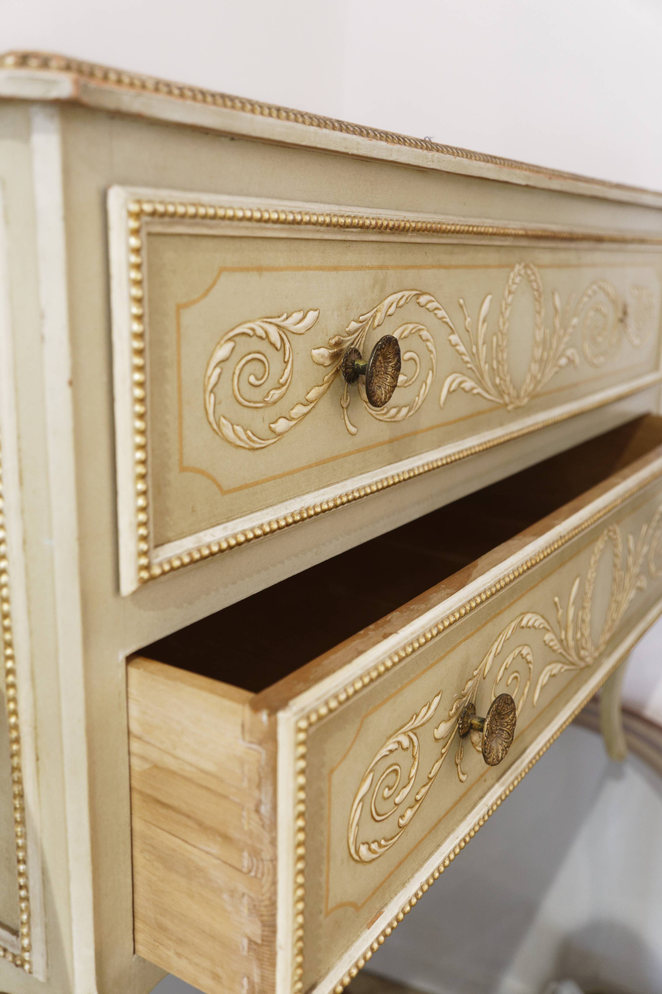Chest of drawers 2 drawers venetian style