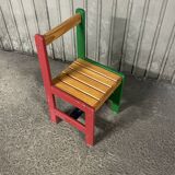 Vintage children's chair in the style of Pierre Sala.