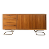 Wonderful partly solid sideboard in Scandinavian style from the 1950s