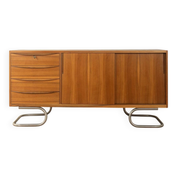 Wonderful partly solid sideboard in Scandinavian style from the 1950s