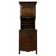 Buffet deux corps style Louis XV en noyer – XIXᵉ