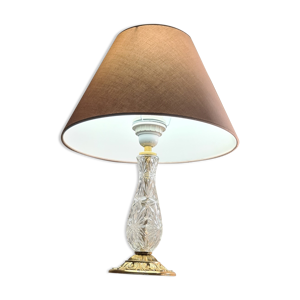 lampe 1975 a 80 verre - chrome