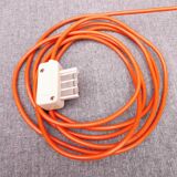 Phone orange vintage s63 socotel with dial