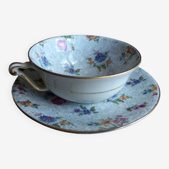 Cup and saucer SL Limoges