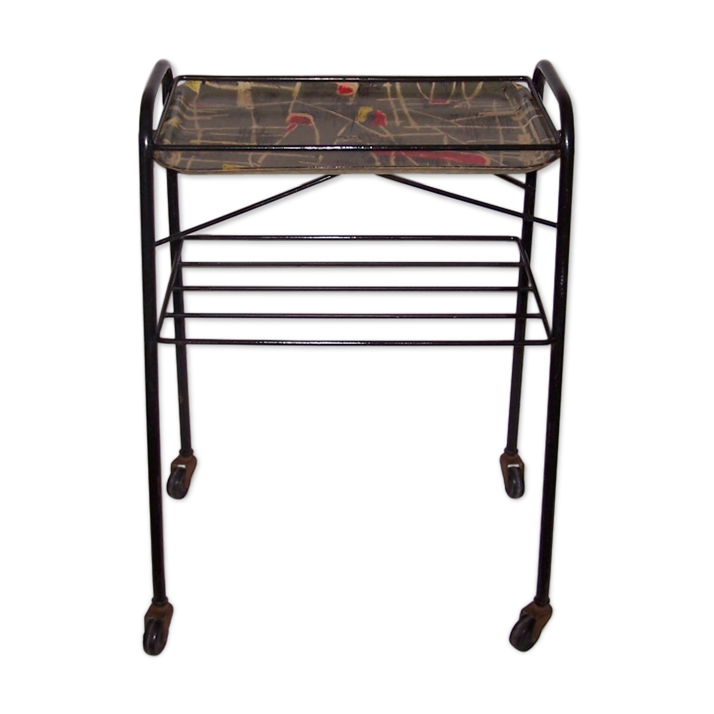 Desserte porte-revues des années 50