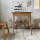 Bureau et chaise enfant pieds compas
