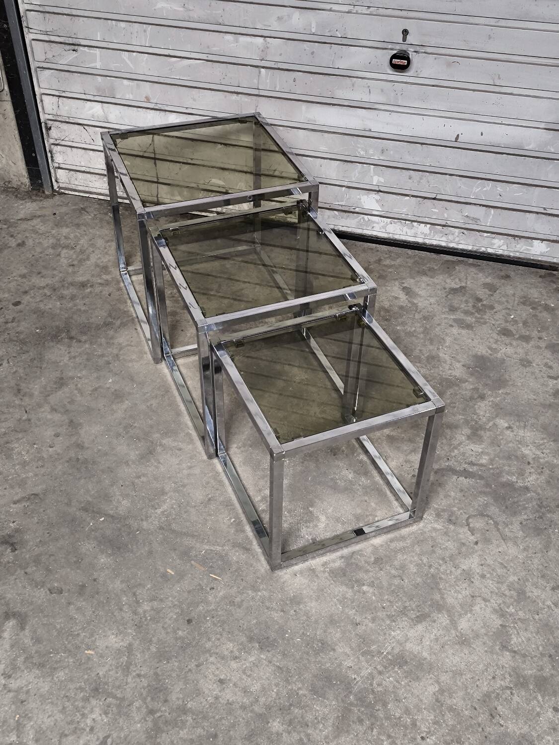 Vintage nesting tables