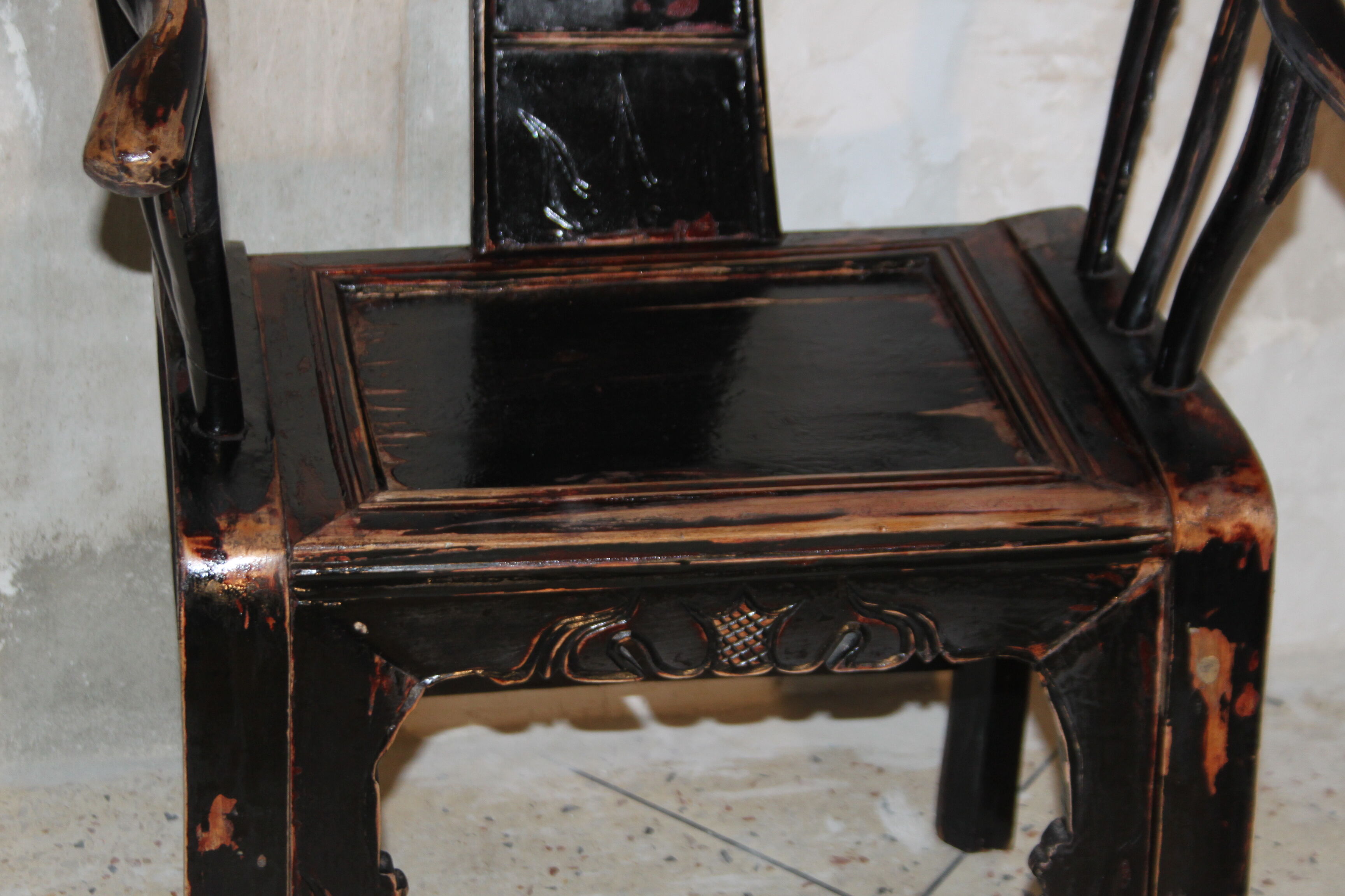 Pair of armchairs time XVIII th Chinese.