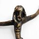 Modernist Christ in bronze