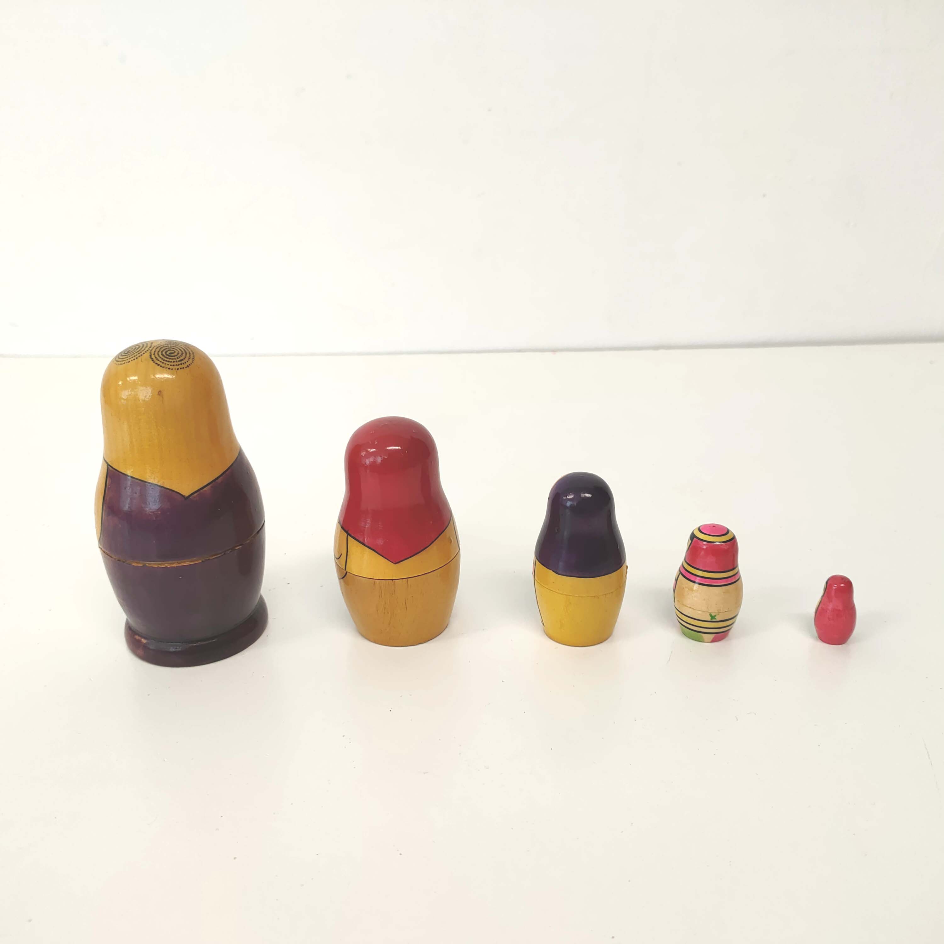 Russian dolls gigognes matriochka