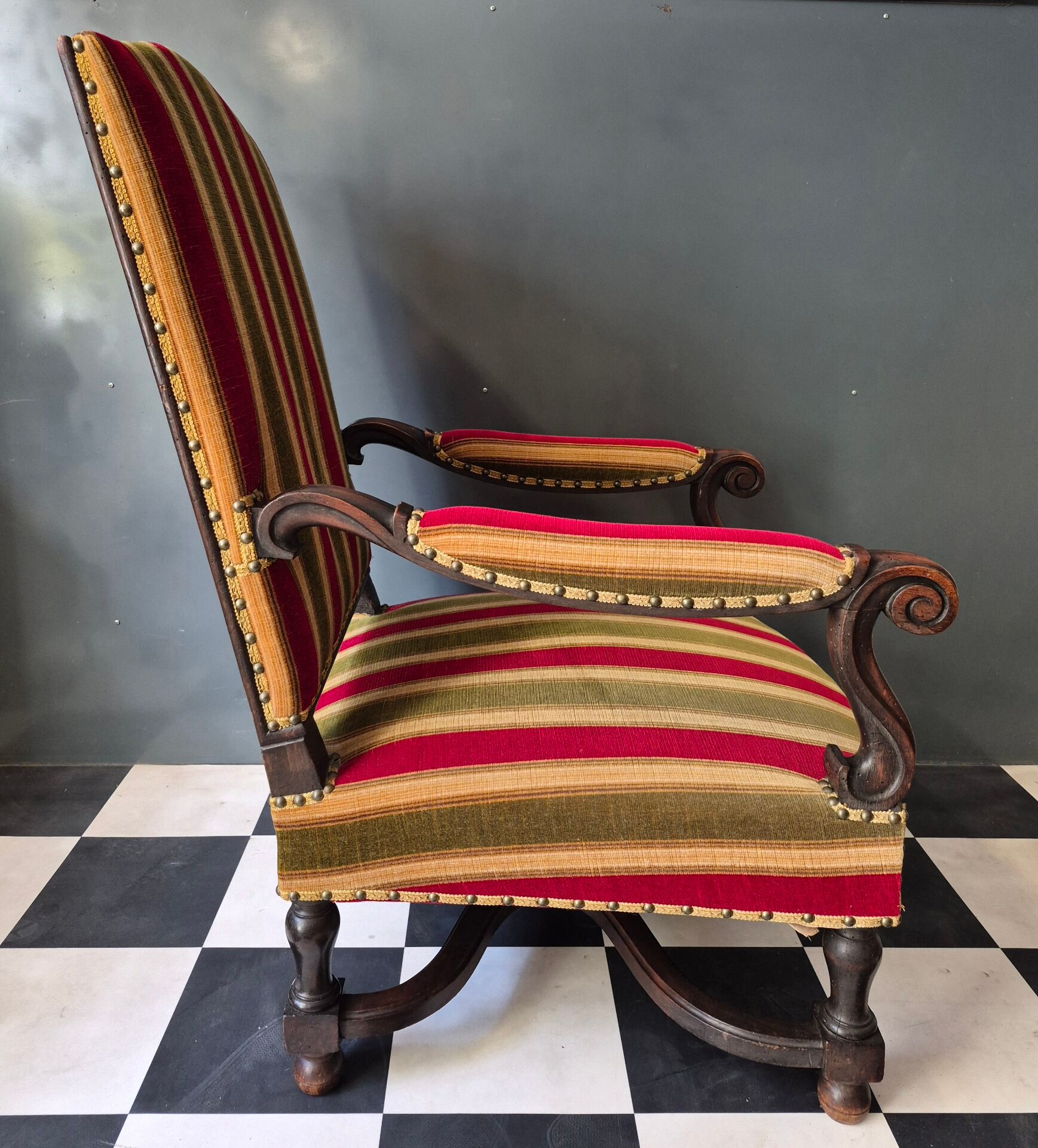 Louis XIV style armchair