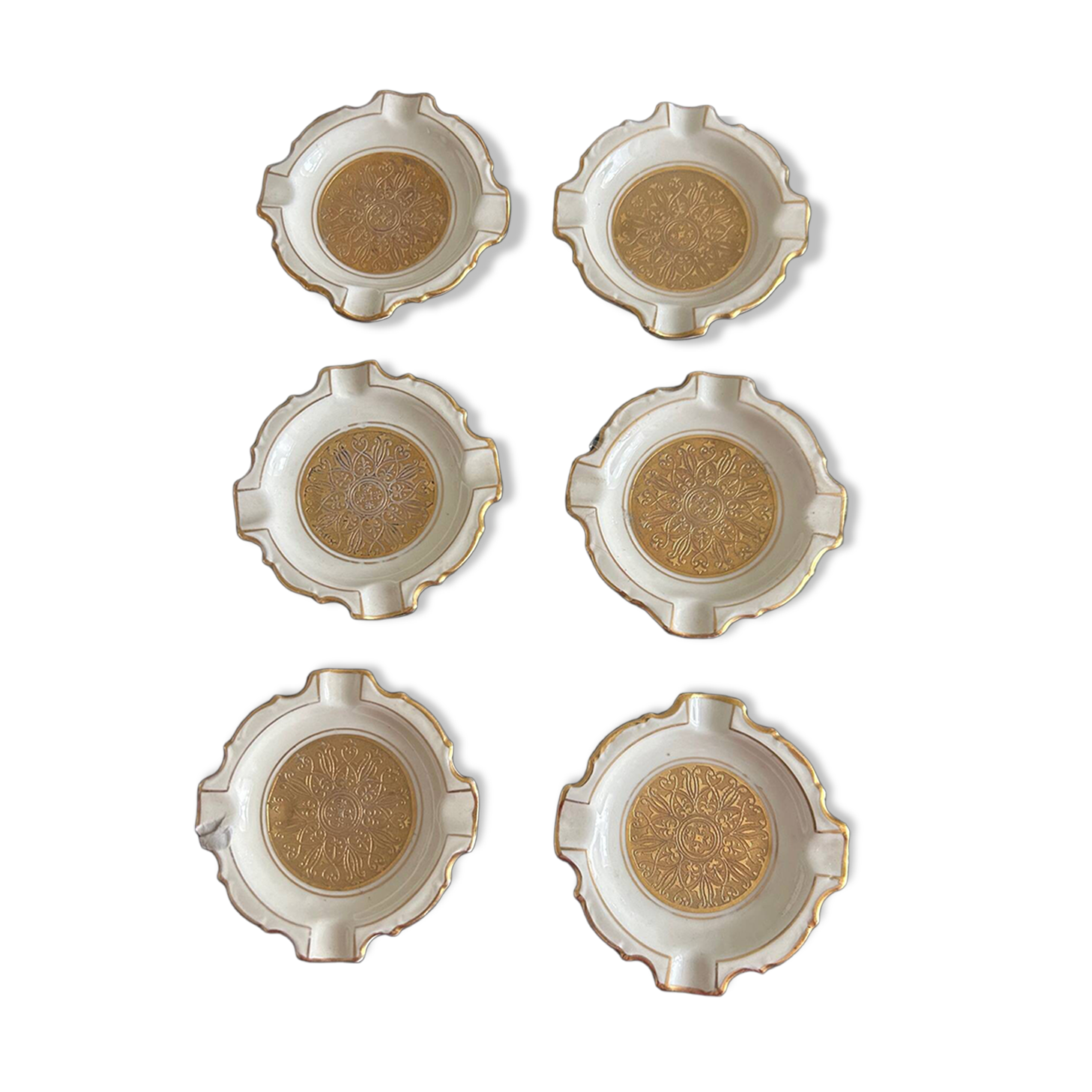 Tettau Bavaria individual ashtrays