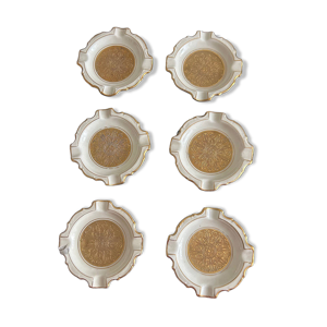 6 cendriers individuels