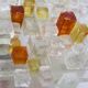 Albano Poli wall lamp for Poliarte in multicoloured Murano glass