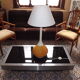 Orange 1960-70 vintage opaline drop lamp