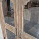 Antique glass-fronted buffet in Burmese teak