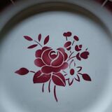 Set of 5 Badonvillers plates