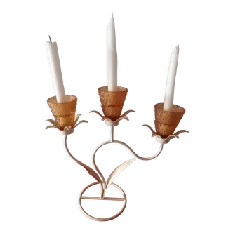 3-spoke candle holder