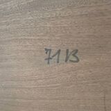 Table Baumann vintage 2 rallonges