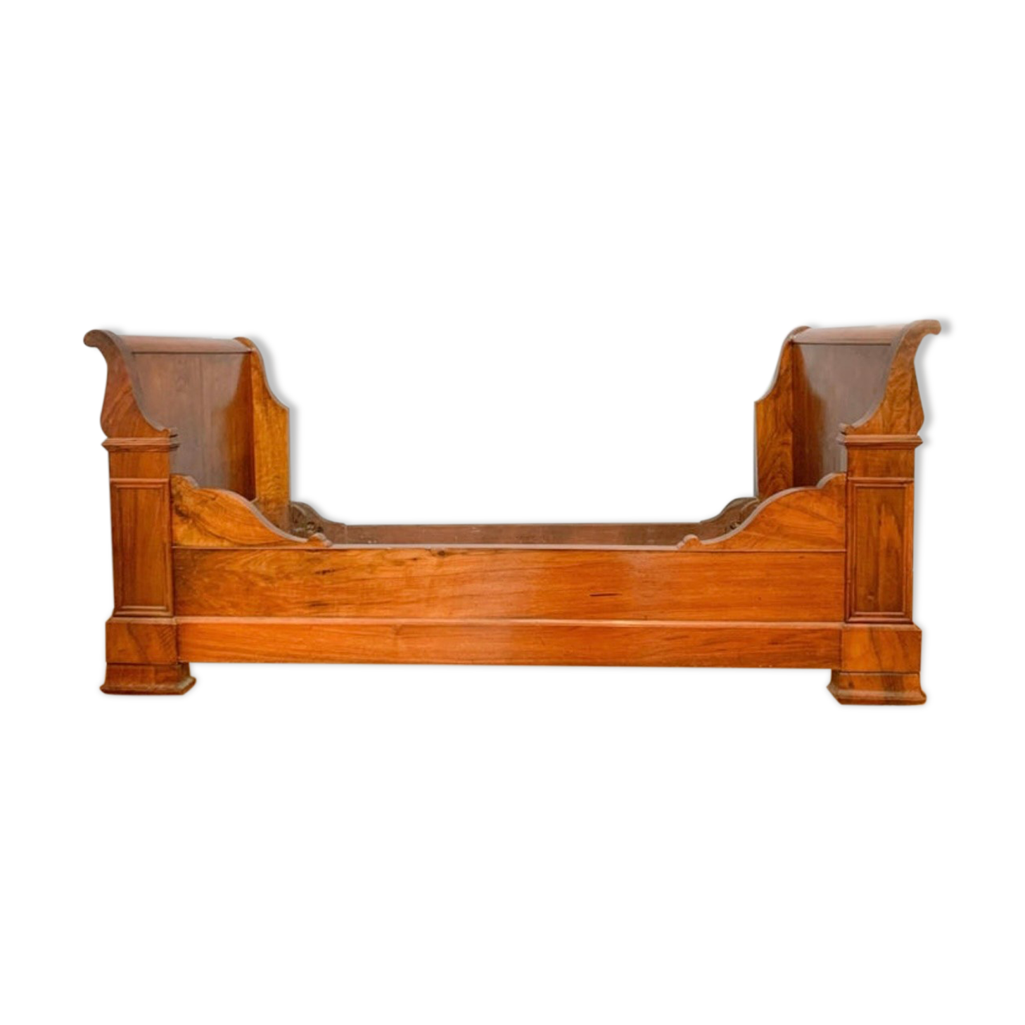 Lit Bateau d’époque Louis Philippe, vers 1840