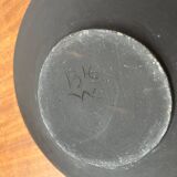 Grand bol de poterie d'atelier allemand du milieu du siècle de BKW Böttger Keramik Wandsbek, Hambourg, années 1960