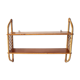 1960s Rattan shelf
