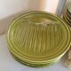 Gien ceramic asparagus plates