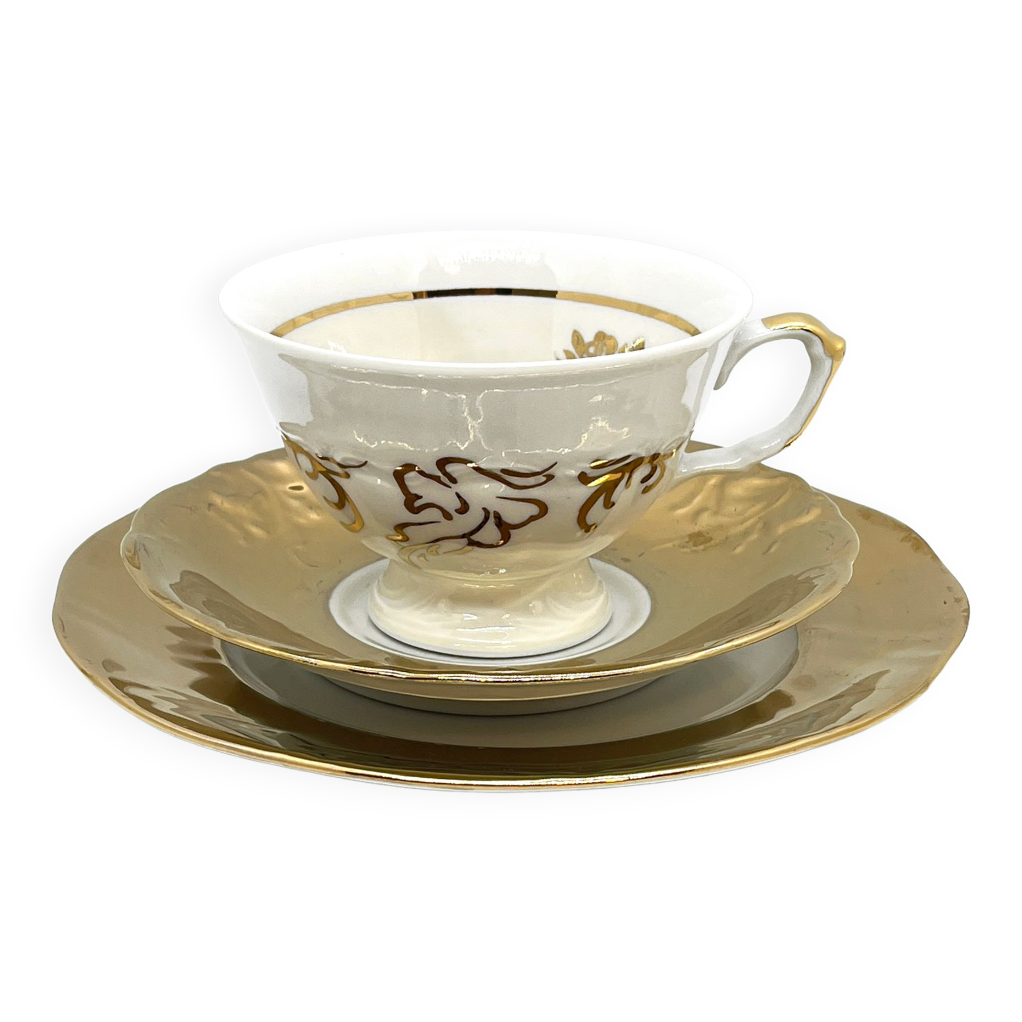 Breakfast set, Wawel Table Porcelain Plant in Wałbrzych, Poland, 1970s