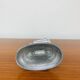 Matthew Hilton style aluminum circle candle holder, vintage design