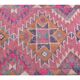 Vintage Turkish hand-knotted tribal runner 82x382