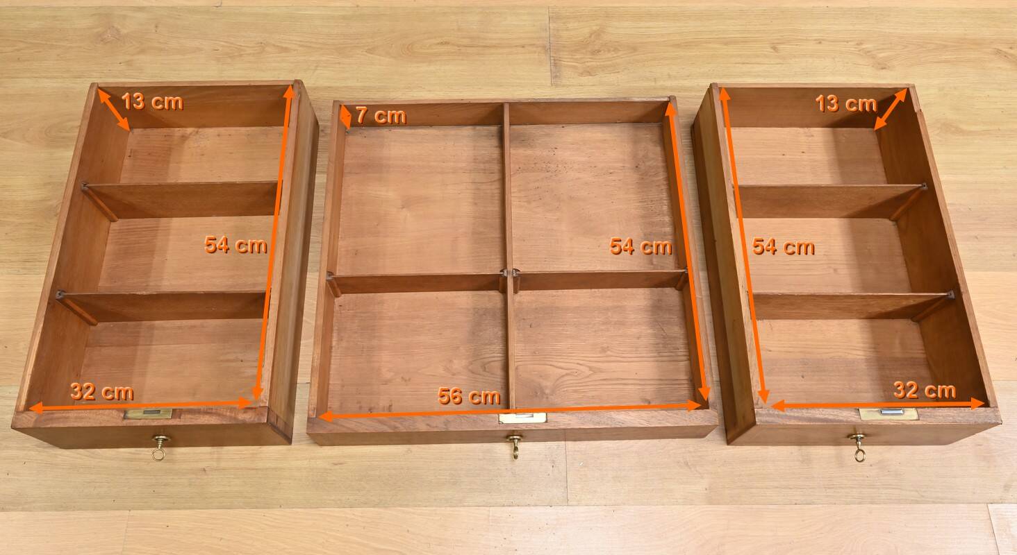 Important architect's desk in mahogany - 1920