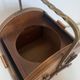 Vintage 1960 tobacco pot snuff box barrel pipe wine - 25 x 14 cm