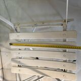 Bistro-style folding garden furniture set – table and 3 chairs