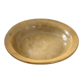 Glazed stoneware dish