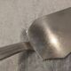 Silver-plated metal pie server by Ercuis silversmith, Chantilly pattern, 27.4cm