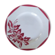 Porcelain plate Sarreguemines Jacky Old vintage flower dp 0821F07