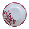 Porcelain plate Sarreguemines Jacky Old vintage flower dp 0821F07