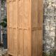 Parisian paneled cabinet in raw wood, 1940