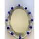 Hand-Carved Venetian Oval Mirror by Simoeng