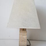 Lamp in travertine 70s