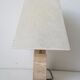 Lampe en travertin années 70
