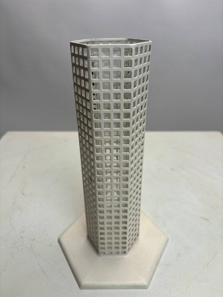 Skyscraper Vase by Josef Hoffmann, 1890s
