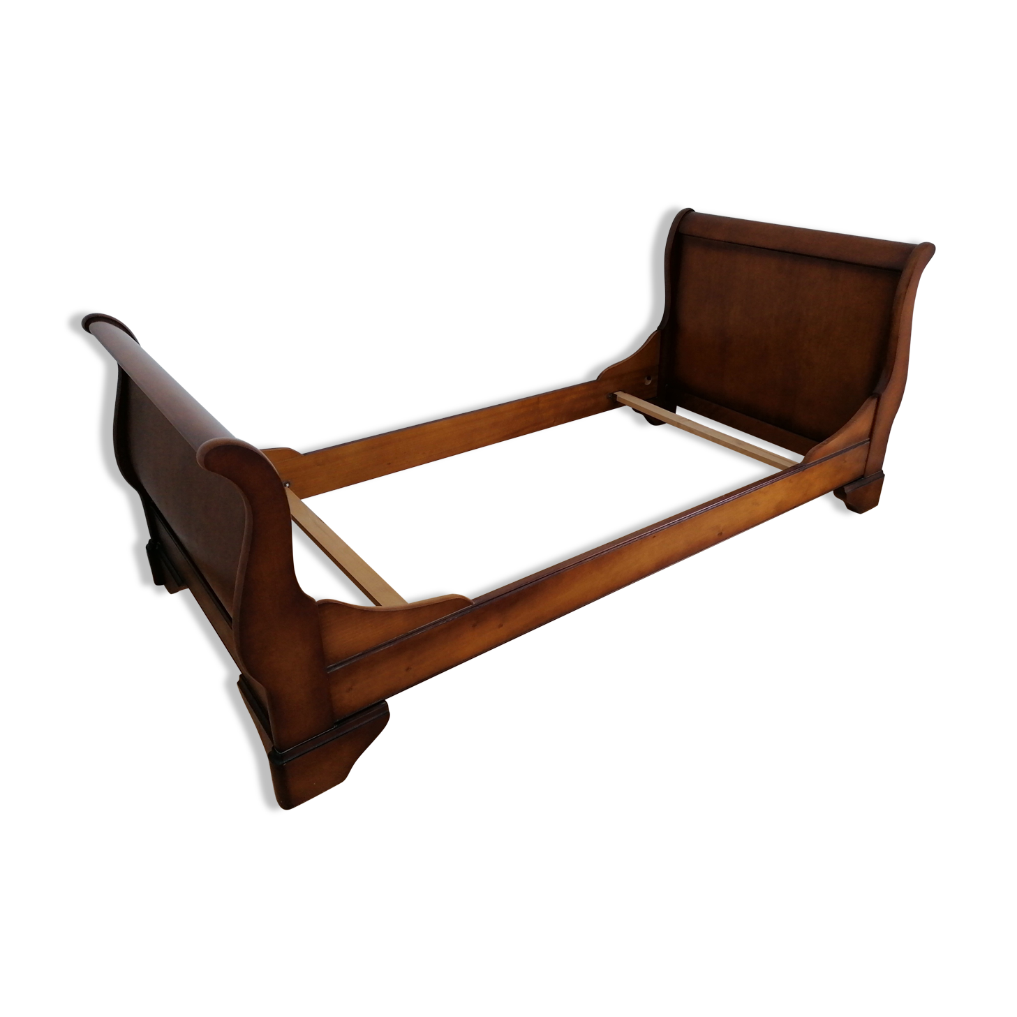 Lit bateau merisier - Ameublement
