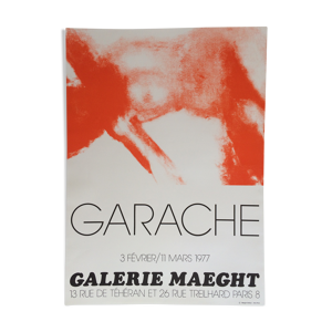 Garache claude (1929) galerie maeght,