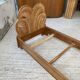 Bed 1 place "palm" wicker and rattan Vivai Del Sud